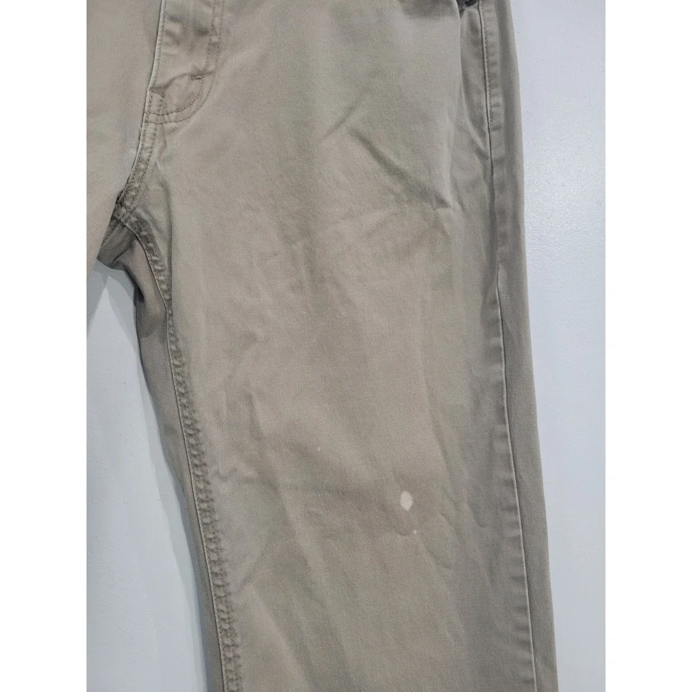 Levis 541 Athletic Taper Khaki Tan‎ Pants Mens 35x34 (Measures 35x32) Stretch